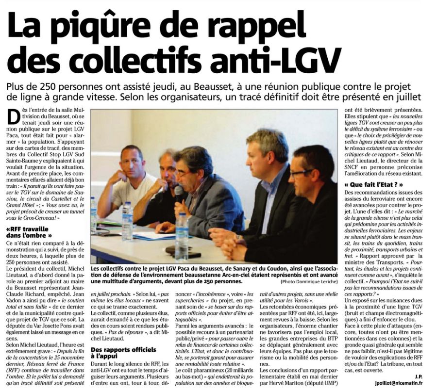 Retour à la revue de presse